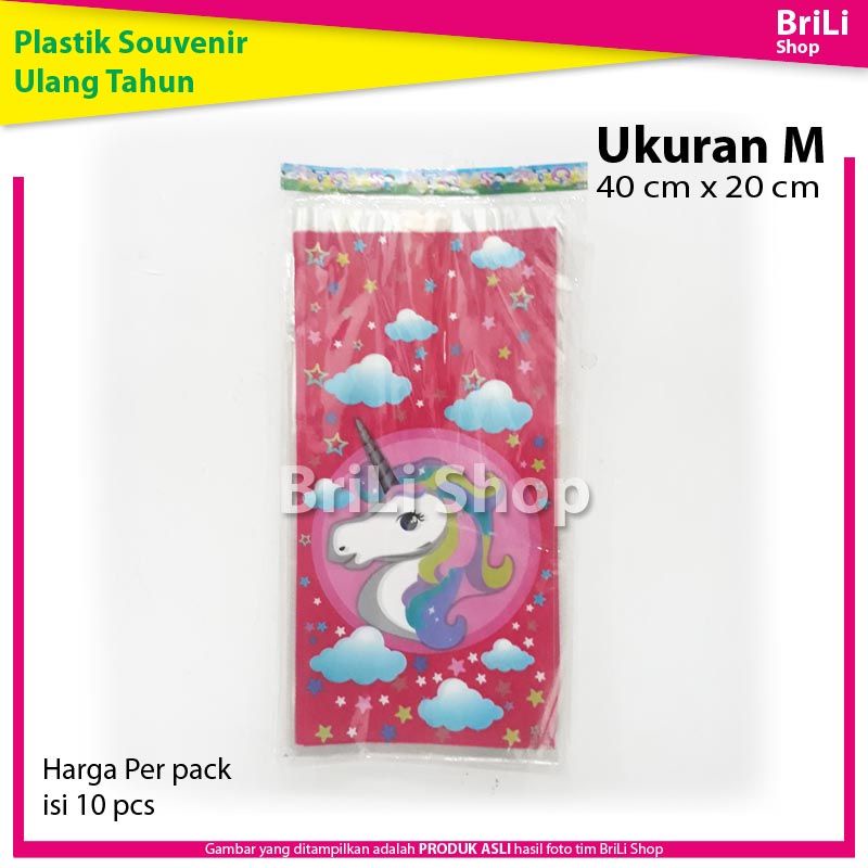 

Plastik Snack Souvenir Ultah Kuda Unicorn Pink Sovenir Ulang Tahun Ukuran M Sedang