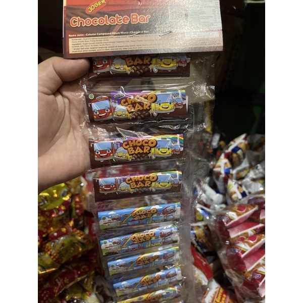 

coklat bar renceng isi 12