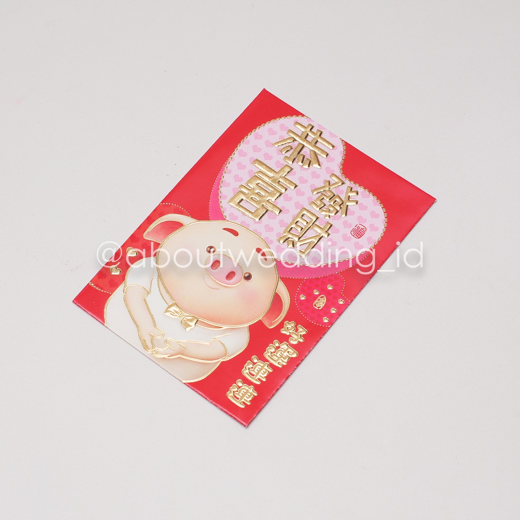 

Angpao shio babi bow tie imlek xinjia chinese new year