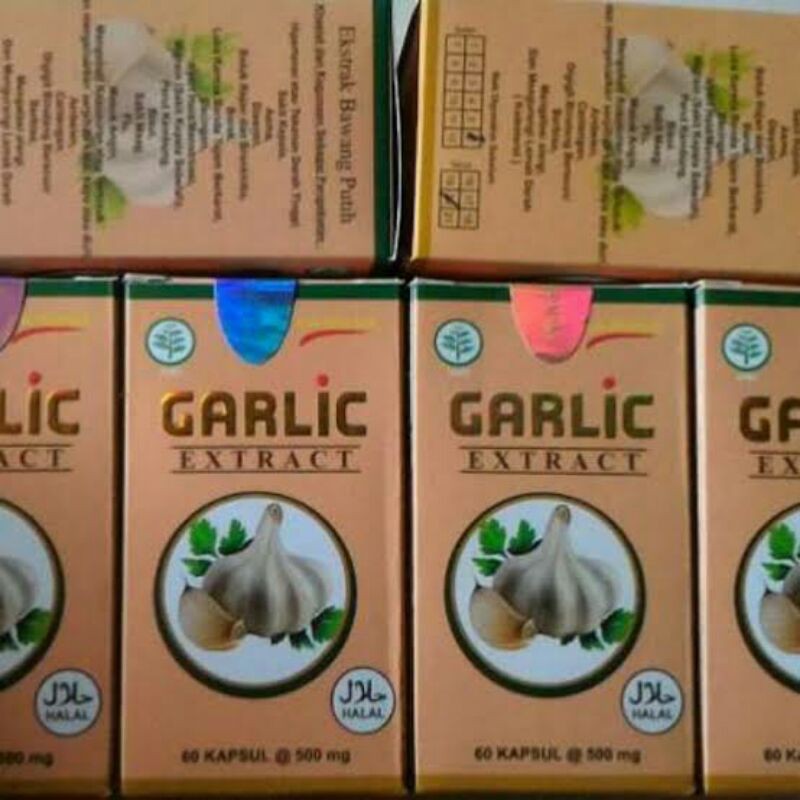 Garlic Extract Ekstrak Bawang Putih Herbal Jamu bkn Suplemen Vitamin Ash Shahih