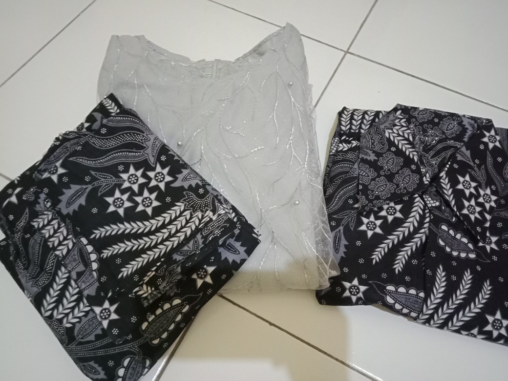 Couple Rnb Broklat Modern Motif Bunga Ganja Vs Pager Broklat // Batik Kekinian!! Artomoro_grosir