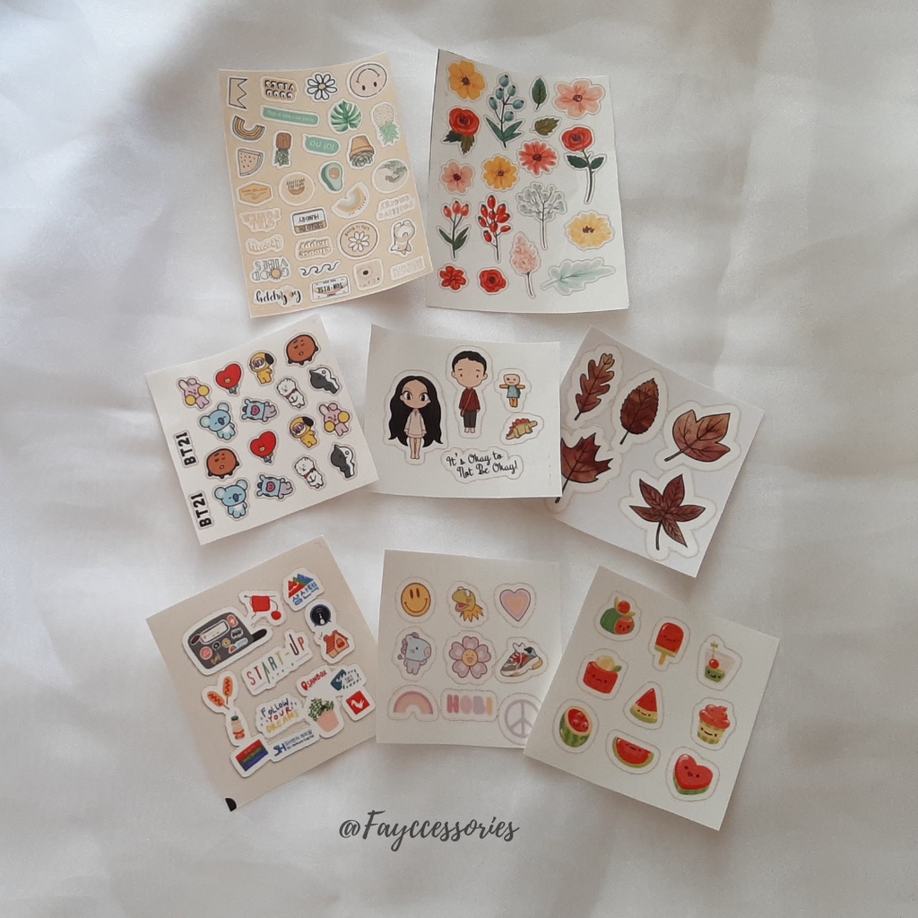 

Stikcers pack mini (Tinggal Tempel)