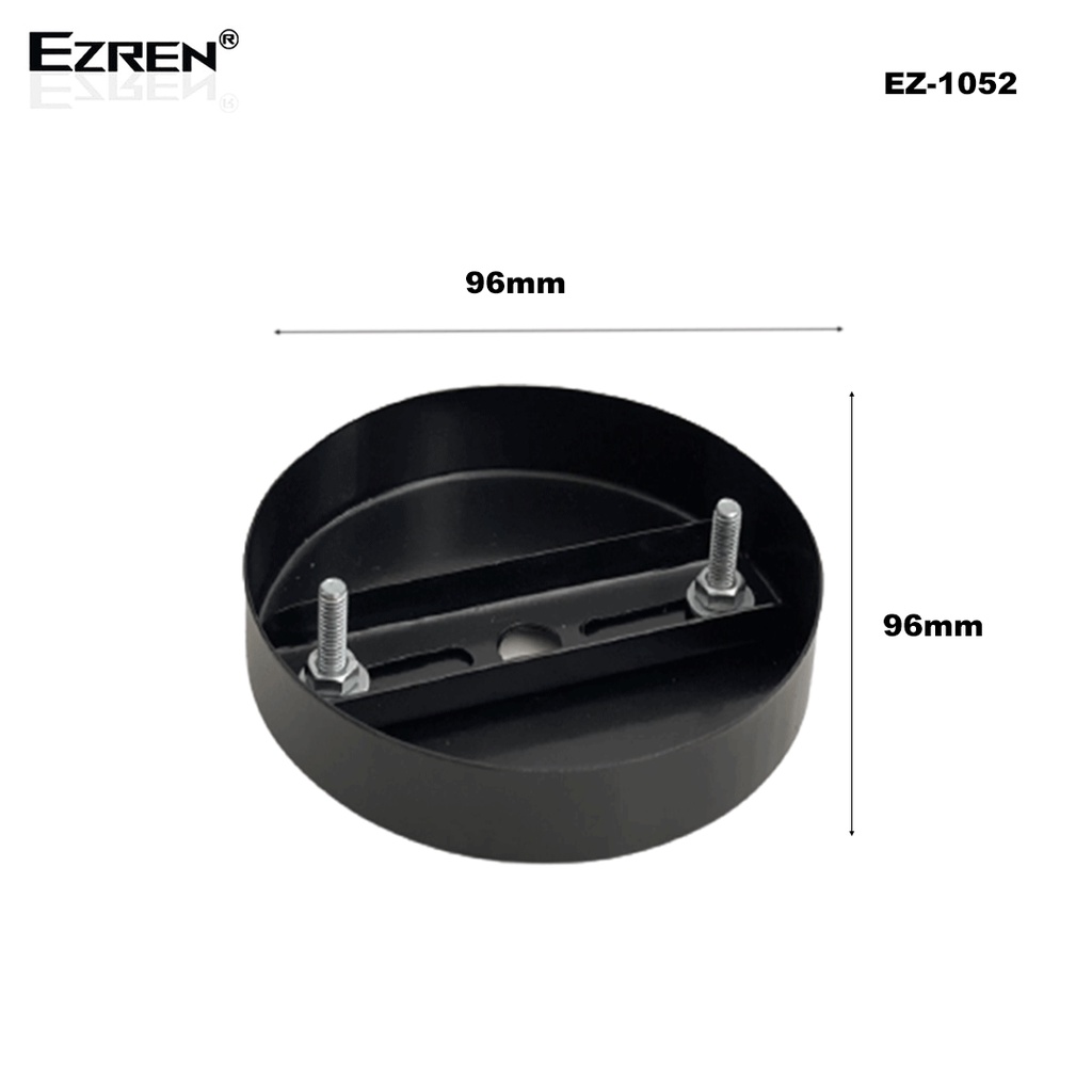 Ezren EZ-1052 Logam Langit langit Lampu gantungan Kanopi Piring Kop