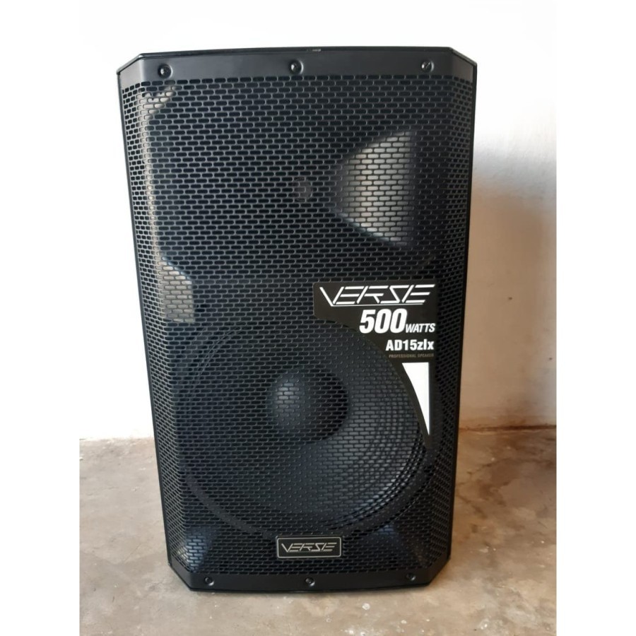 Speaker Active Monitor Aktif 15 Inch Verse Ad15zlx Power 500 Watt 500w Original Terbaik Shopee Indonesia