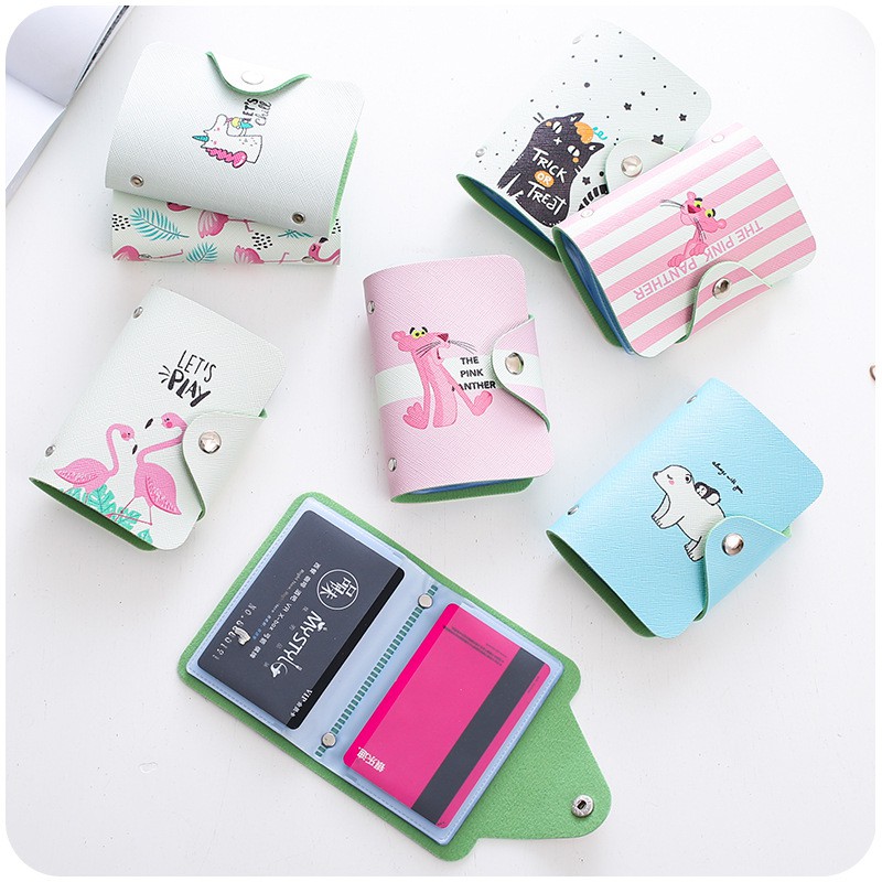 DW-111 Dompet Kartu Karakter Lucu Imut 20 Slot Kartu