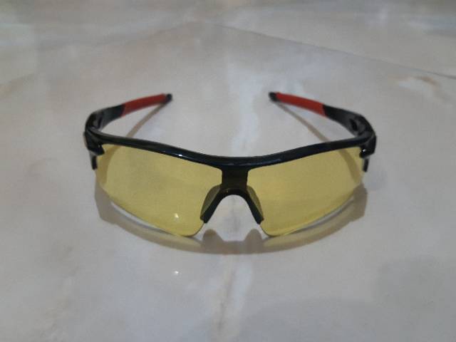 Kacamata Malam Anti Silau Motor Pria Wanita Night Vision Sunglasses 2