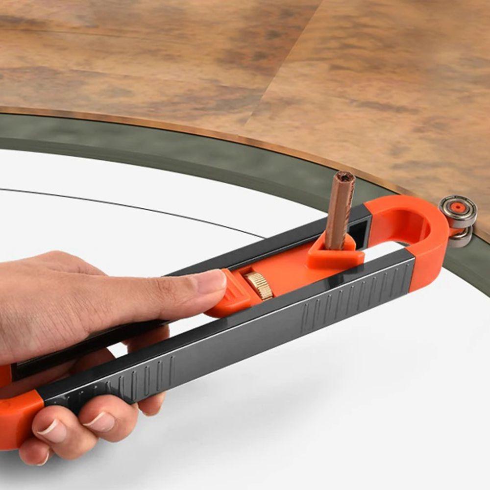 Lanfy Contour Gauge Multifungsi Engineer Woodworking Untuk Tile Irregular Radian Ruler