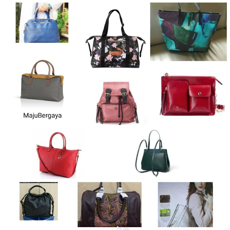Berbagai macam tas wanita