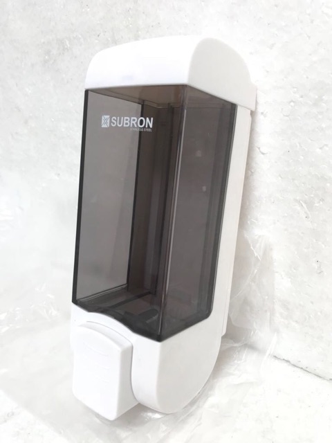 Soap dispenser single tempat sabun cair plastik tebal elegan 350ml s991