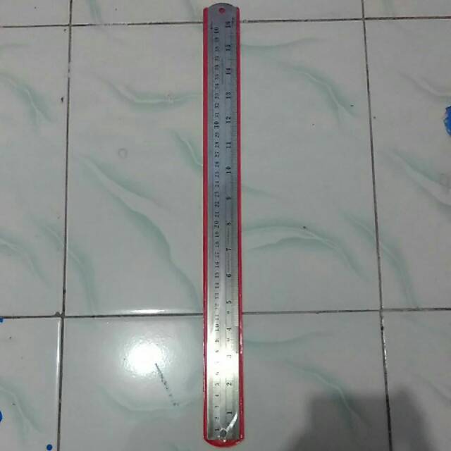 

Pengaris 40cm Stainless Hardened Merek Trifelo