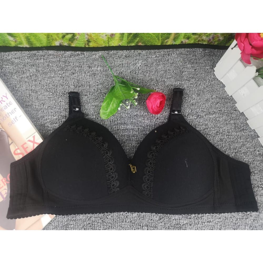 Bra / BH Wanita Import Seri 2828, Busa Tipis Tanpa Kawat