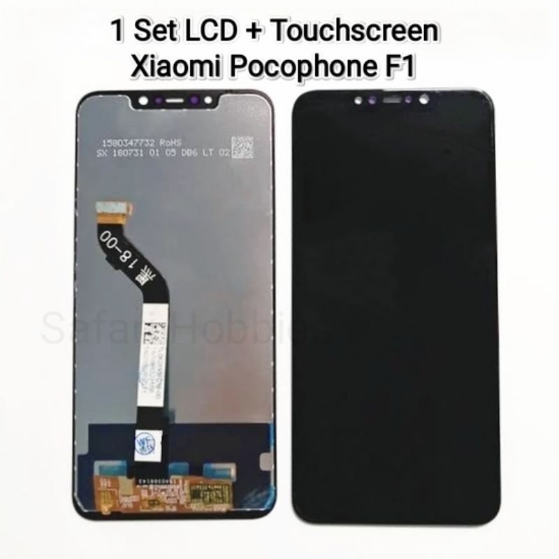 1 Set LCD+Touchscreen Xiaomi Pocophone F1 Original