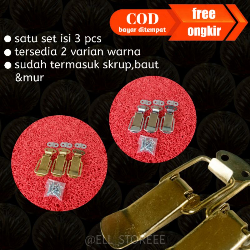 klem koper tebok sangkar kandang burung murai lovebird model raja