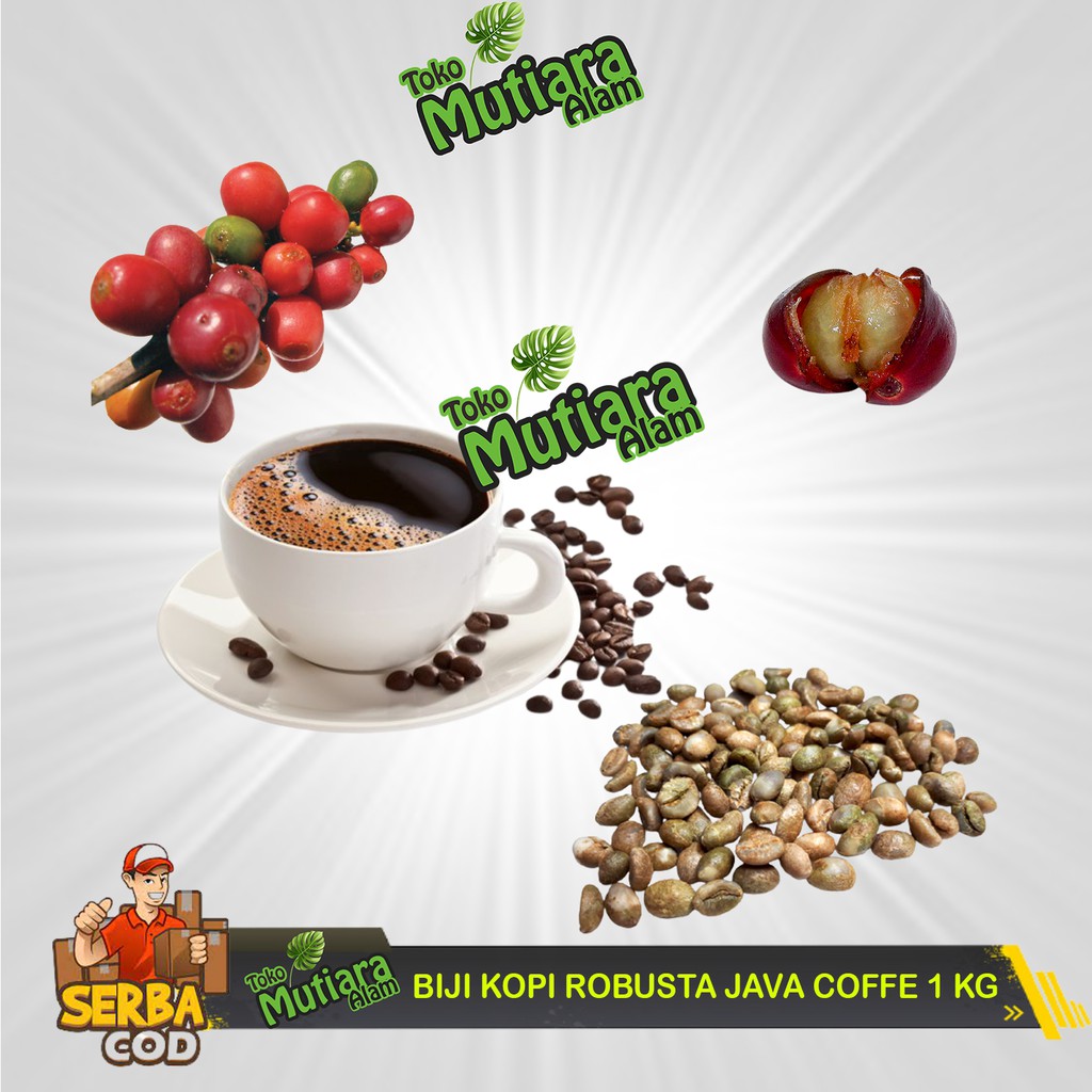 

BIJI KOPI ROBUSTA JAVA COFFE 1 KG KERING HAI STORE