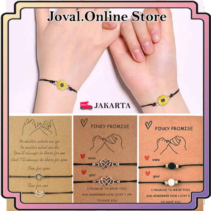 ( 2 Pc ) GELANG BFF / GELANG FRIENDSHIP / GELANG PERSAHABATAN