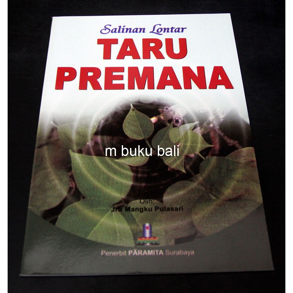 Salinan Lontar Taru Premana