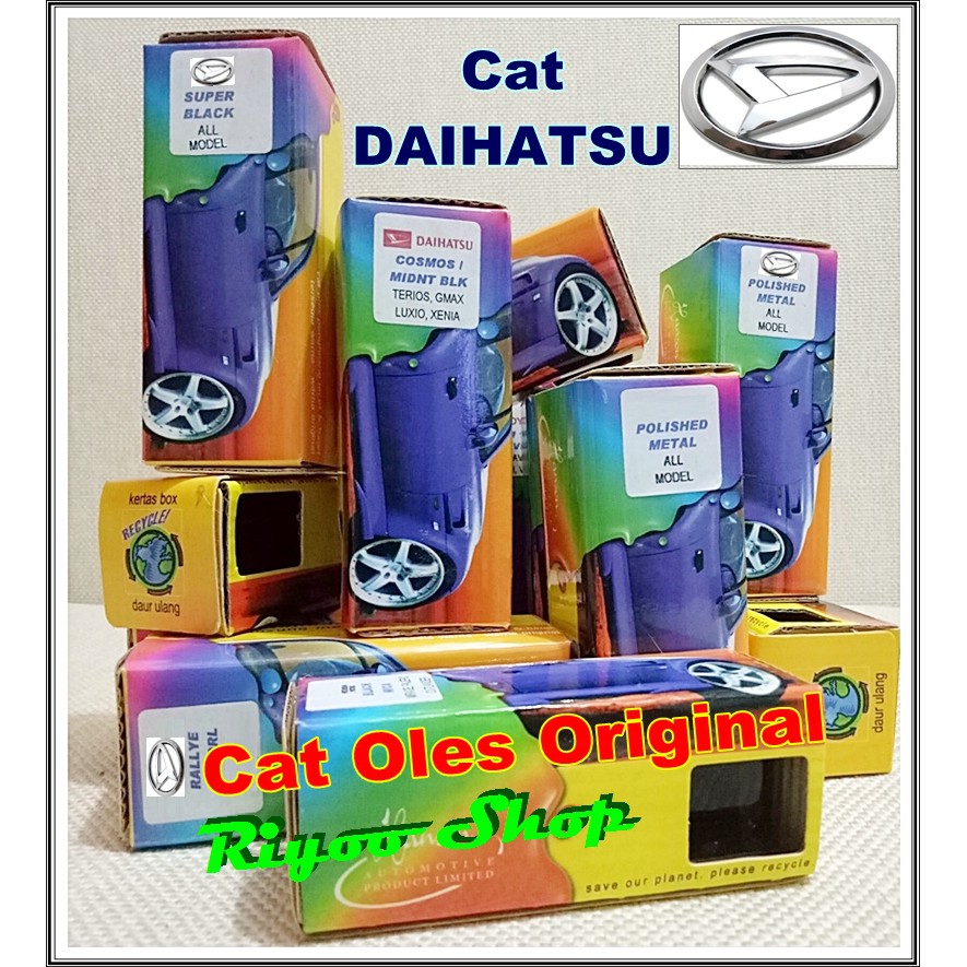  Cat  Mobil  Daihatsu Warna  Pilihan  Original Merk Touch Up 