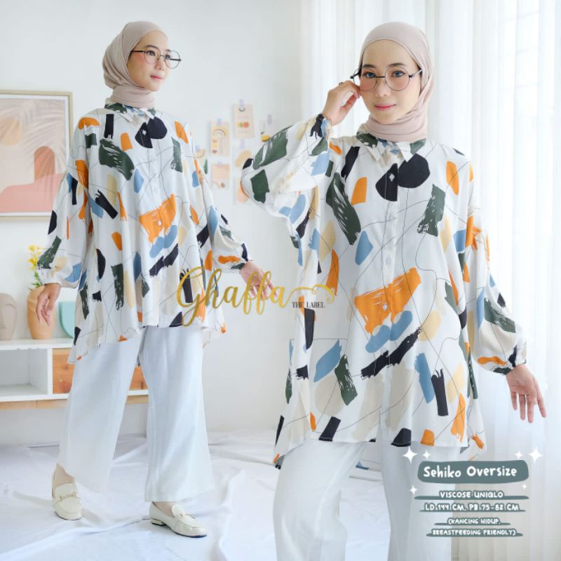 Ghaffa The Label Sehiko Blouse Oversize