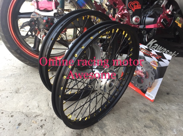 Velg ring 17 sepaket tromol beat vario scoopy vario 125 150 all matic honda rakit jadi