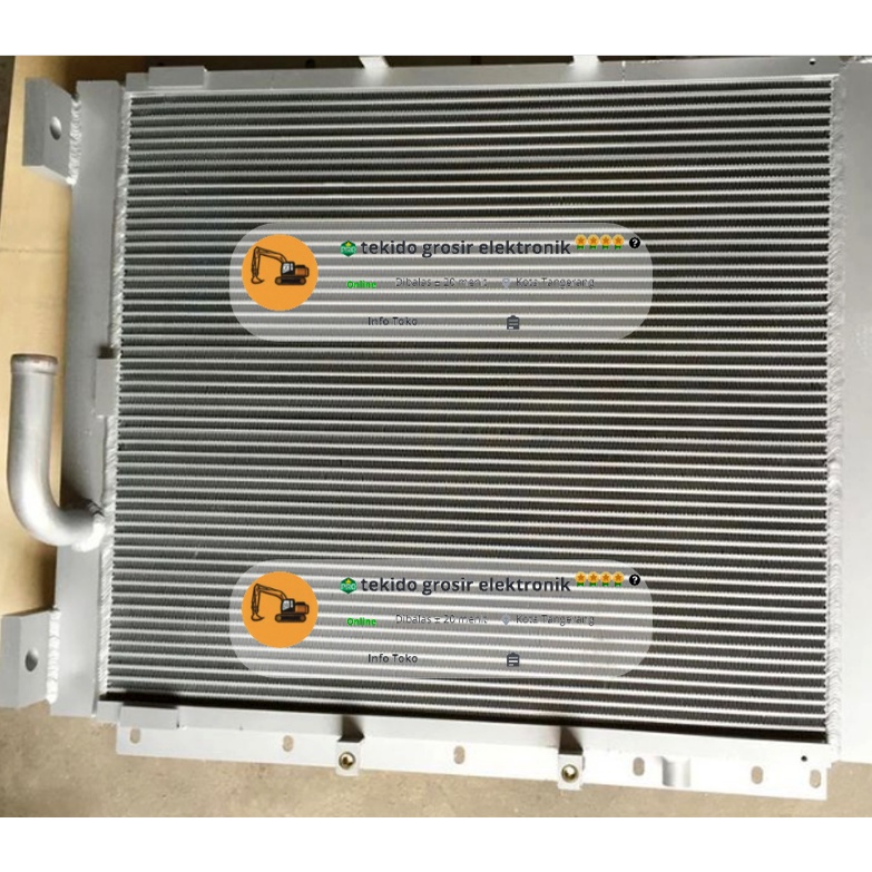 YN05P00007S002 Oil Cooler Kobelco SK200-6 6D34 IMPORT HIGH QUALITY