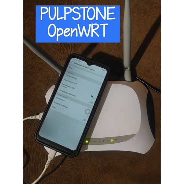 Tp Link Mr3420/Mr3220 (PULPSTONE Firmware)