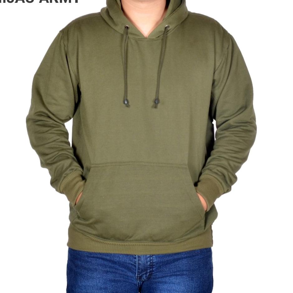 TERLARIS L,XL,XXL Jake jumper hoodie polos hijau army mr store terbaru