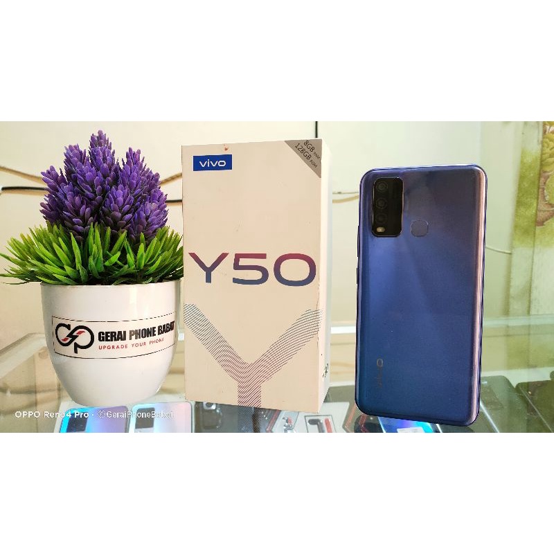Vivo Y50 second murah 8/128