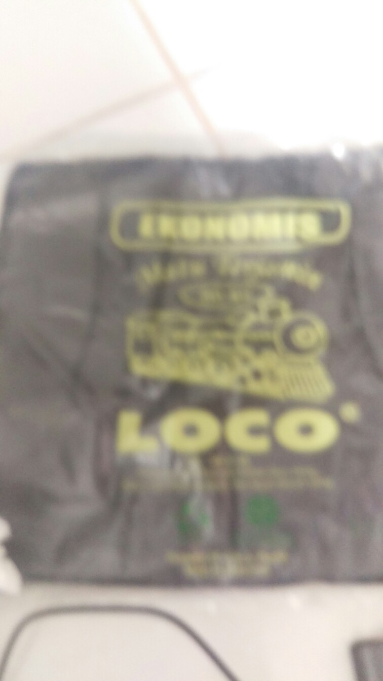 Kantong Plastik Kresek Loco Hitam Tipis Ekonomis 15 X 30