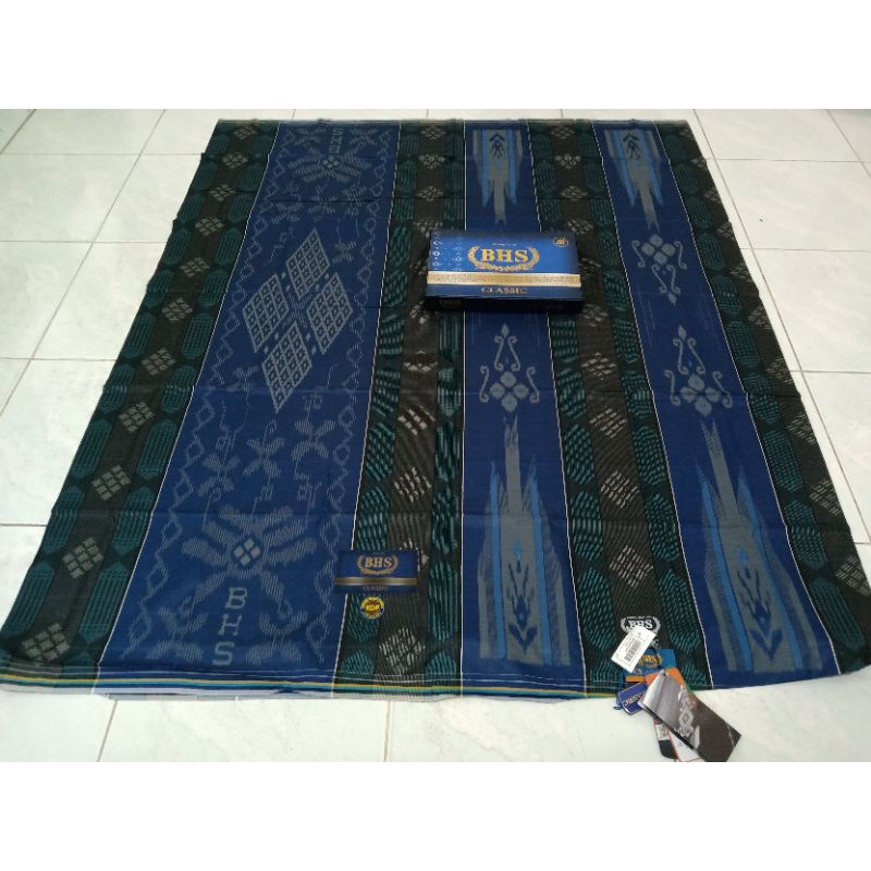 Sarung BHS Classic Terbaru KDP Kawung Dobby Permata Original Bahan adem pas buat sholat atau dibuat 