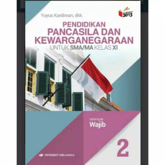 BUKU PPKn SMA/MA KELAS XI PENERBIT ERLANGGA | Shopee Indonesia