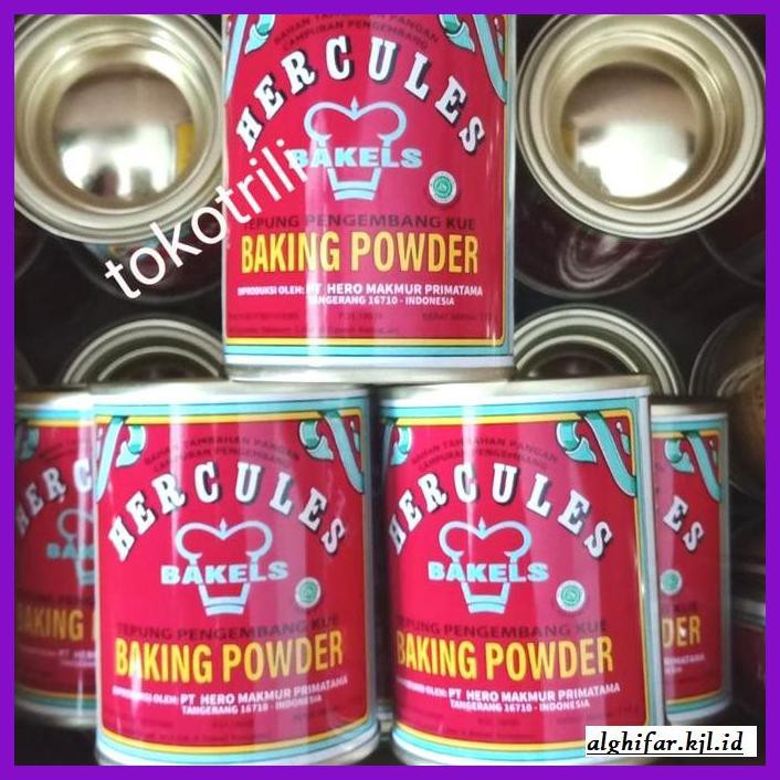 

Redwop-Gnikab- Baking Powder Herkules 110G(Double Acting) -Hallall.