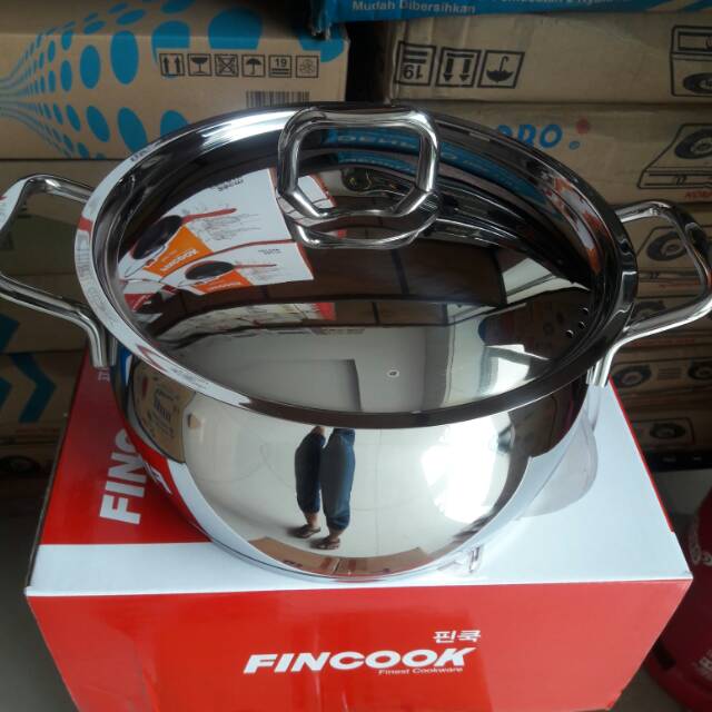 Panci Dutch Oven Stainless 24cm fincook