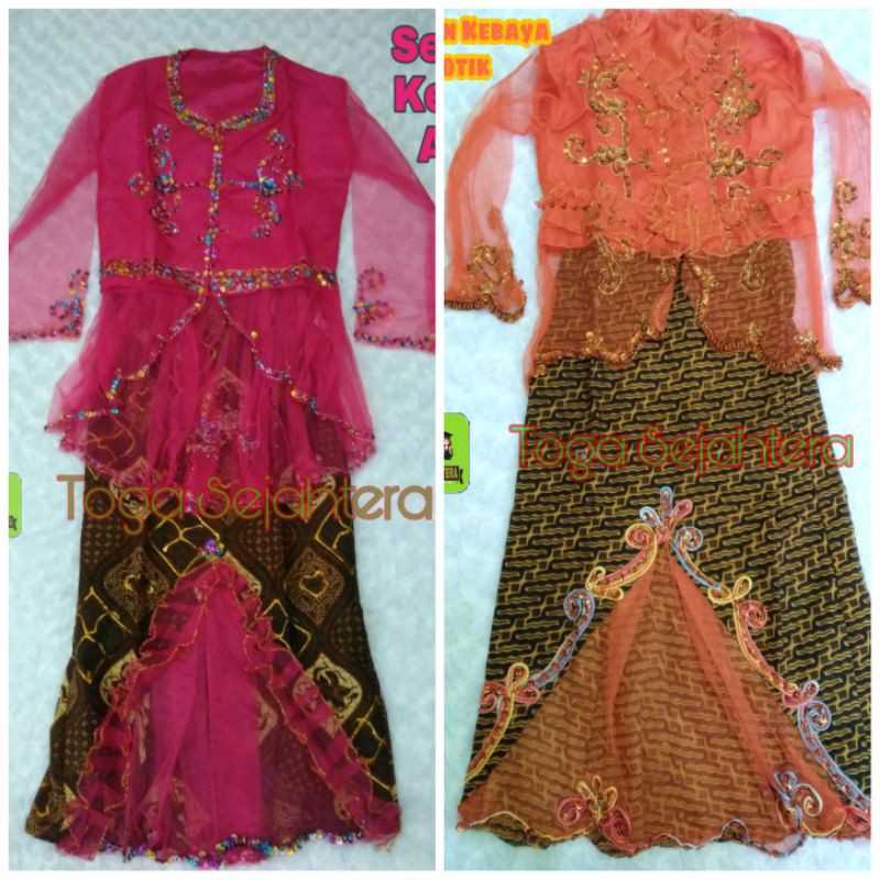 Baju Setelan KEBAYA ANAK / KEBAYA ANAK GOTIK / TERMURAH