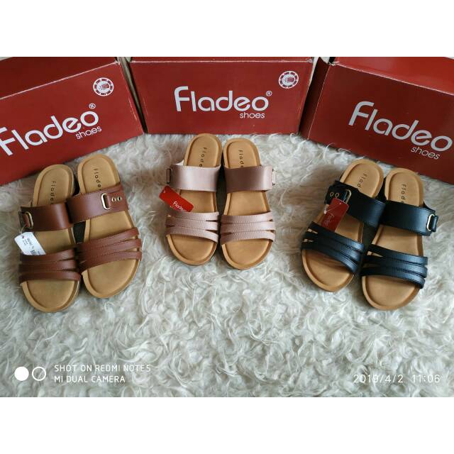 Sz 40 wedges tali cantik merk Fladeo