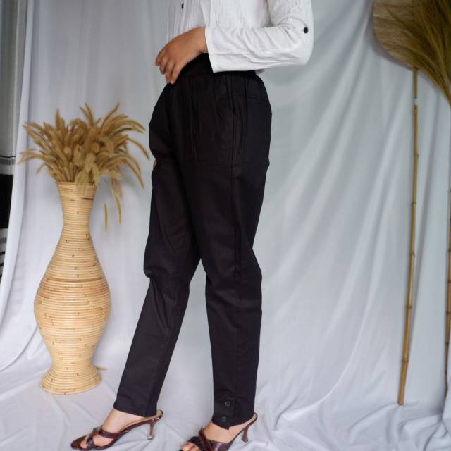 CELANA BASIC PANTS JUMBO KATUN STRETCH PREMIUM