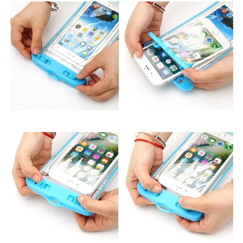 [TOYOU SHOP T30] WATERPROOF CASE HP| UNIVERSAL CASE | ANTI AIR | GLOW IN THE DARK