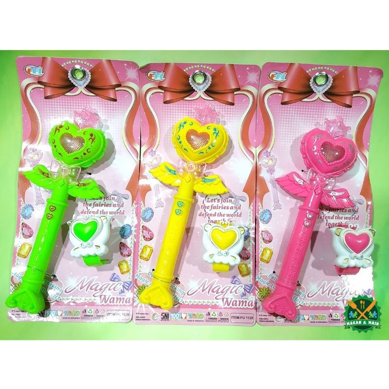 TERBARU MAINAN MAGIC WAND 15682 TONGKAT MAGIC MAHKOTA TONGKAT PRINCESS