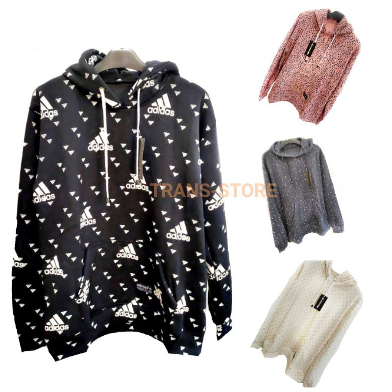 GRADE ORI HOODIE JAKET SWEATER  ADIDAS / HOODIE TEBAL