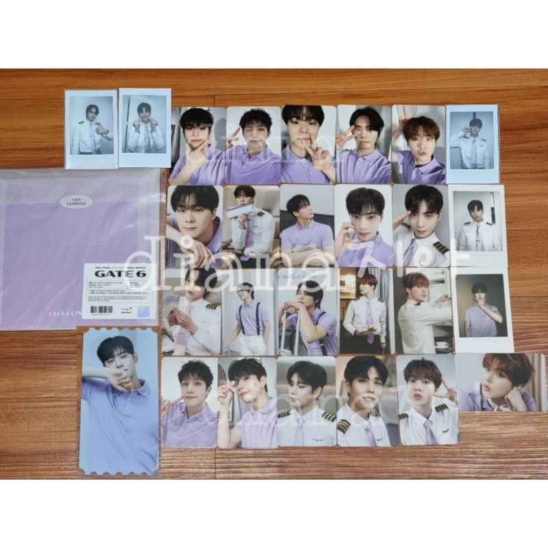 PC ASTRO OFFICIAL MD PHOTOCARD AAF GATE 6 MJ JINJIN EUNWOO MOONBIN ROCKY SANHA