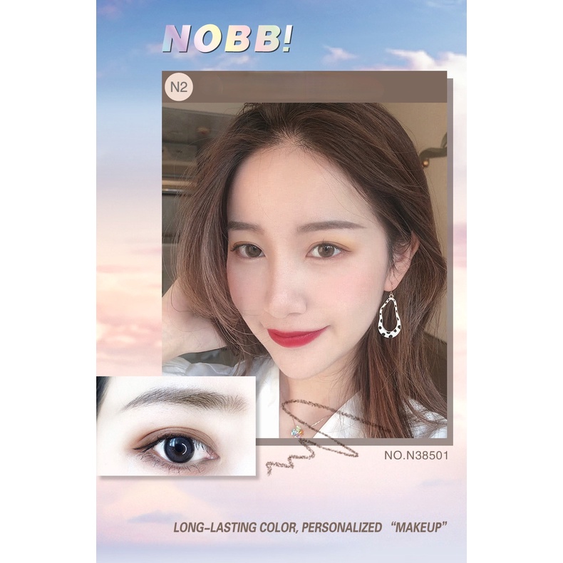 [BPOM] 100% Original NOBB! Trendy Eyebrow Pencil Lasting Color Super Fine Pensil Alis tahan lama anti smudge anti beleber anti keringat anti geser