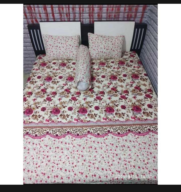 Sprei Motif Shabby Qualitas Premium Bahan Lembut