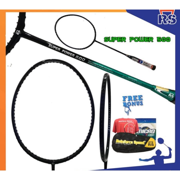 RAKET BADMINTON RS SUPER POWER 500 - ORIGINAL