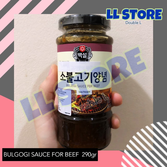

Ready- Beksul Bulgogi Sauce For Beef | Bulgogi Marinade Bbq 290 Gram