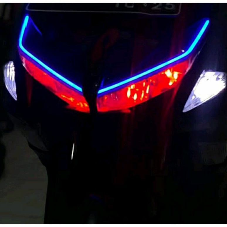 reflektor depan LED+lampu alis aerox 155.