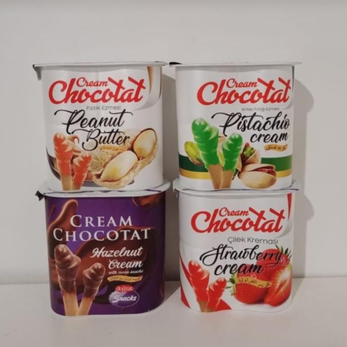 

PROMO DOGTAT CREAM CHOCOTAT (HAZELNUT,PISTACHIO,STRAWBERRY,PEANUT BUTTER) MURAH