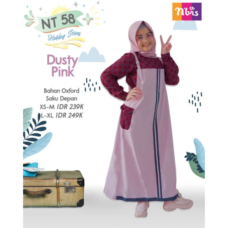 NT 58 & NT 60 NIBRAS TEEN GAMIS REMAJA.