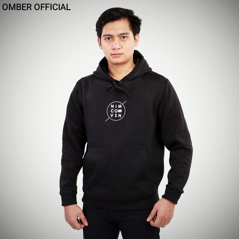 Jaket Nimco Vsn Hoodie Sweater Hitam Terbaru 2021