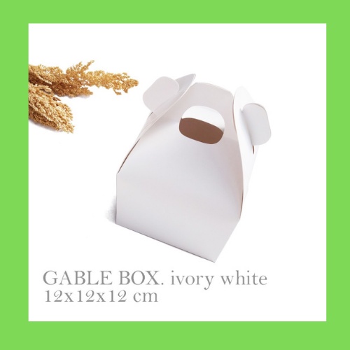 

Hampers Box Snack Box Kotak Kue Dus Toples Kue Kering Cookies Gable Box Kardus Packing Kotak Kemasan 12x12x12 (10pcs)