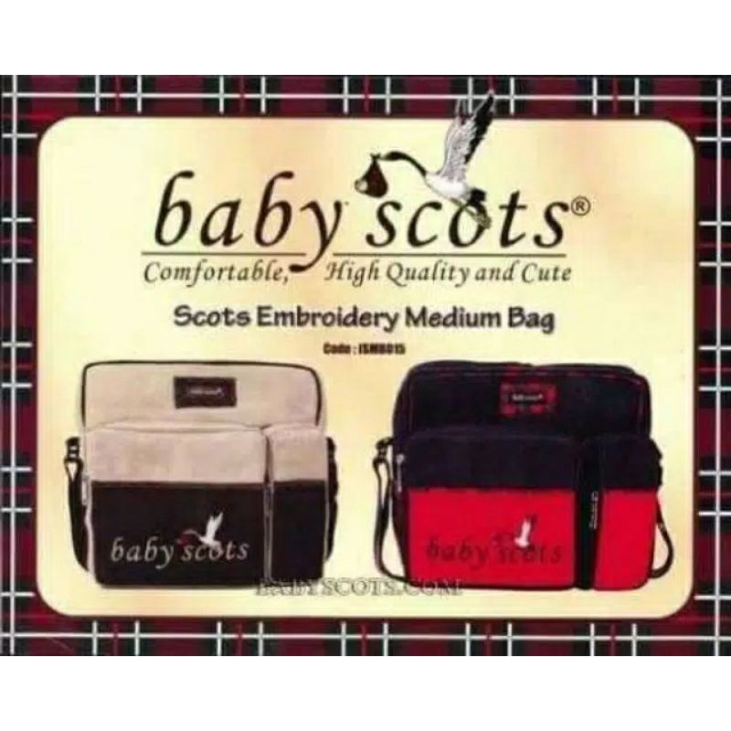 Tas bayi baby scott ISMB015 SCOTS MEDIUM