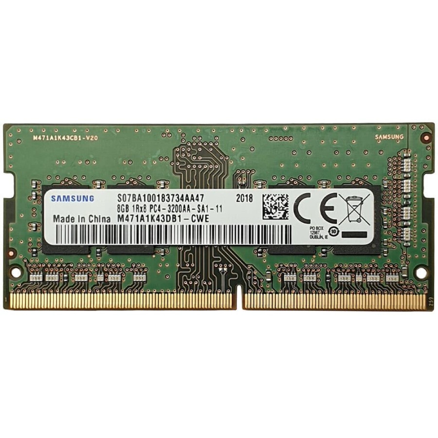 Ram Samsung Sodimm 3200Mhz 8GB - Sodimm 8Gb 3200 Mhz Samsung - Garansi Resmi